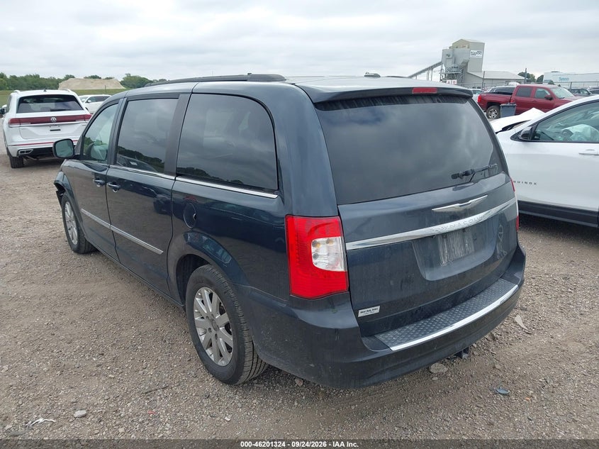 Vin: 2c4rc1bg9er461080, lot: 46701236, chrysler town & country touring 20143
