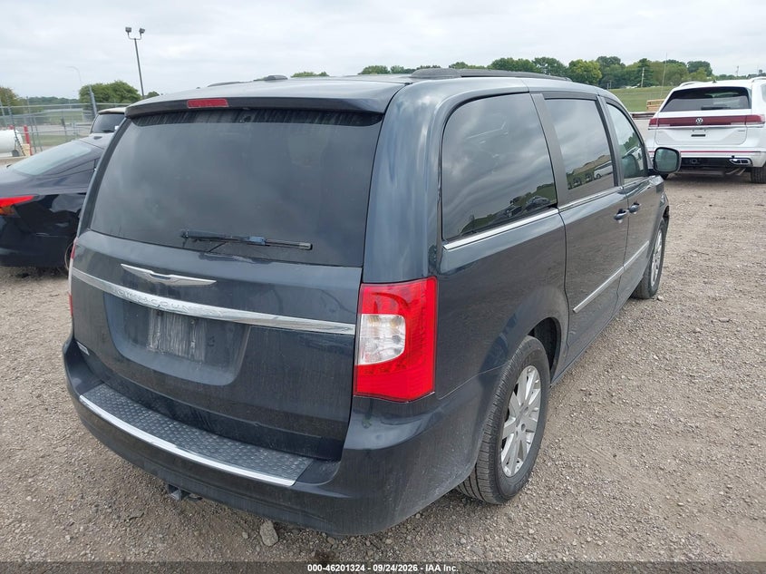 Vin: 2c4rc1bg9er461080, lot: 46701236, chrysler town & country touring 20144