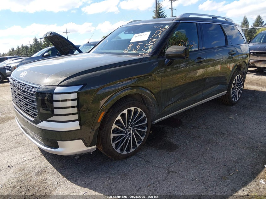 Vin: km8rmesa8tu044240, lot: 46701238, hyundai palisade hybrid calligraphy 20262
