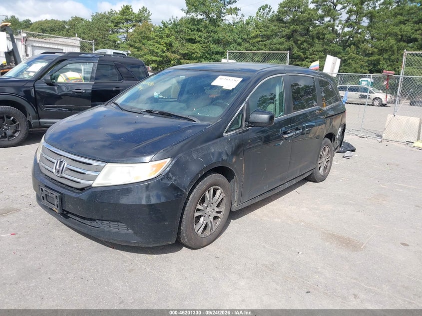 Vin: 5fnrl5h44bb104286, lot: 46701242, honda odyssey ex 20112