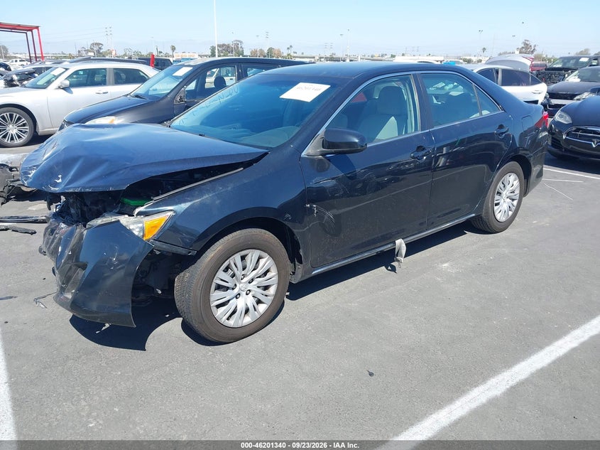 Vin: 4t1bf1fk6cu164254, lot: 46701252, toyota camry le 20122