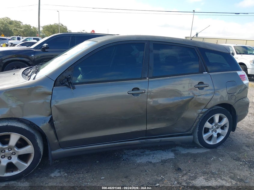 TOYOTA MATRIX 2008 VIN 2T1KR32E78C698147