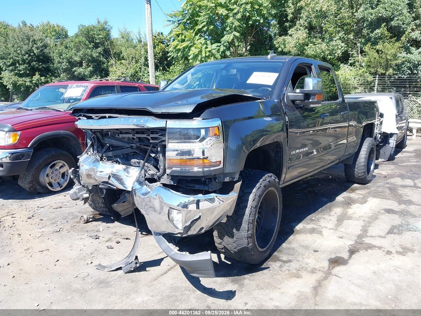 2017 Chevrolet Silverado, Удар спереду, IAAI, VIN 1GCVKREC3HZ215757 — фото 2