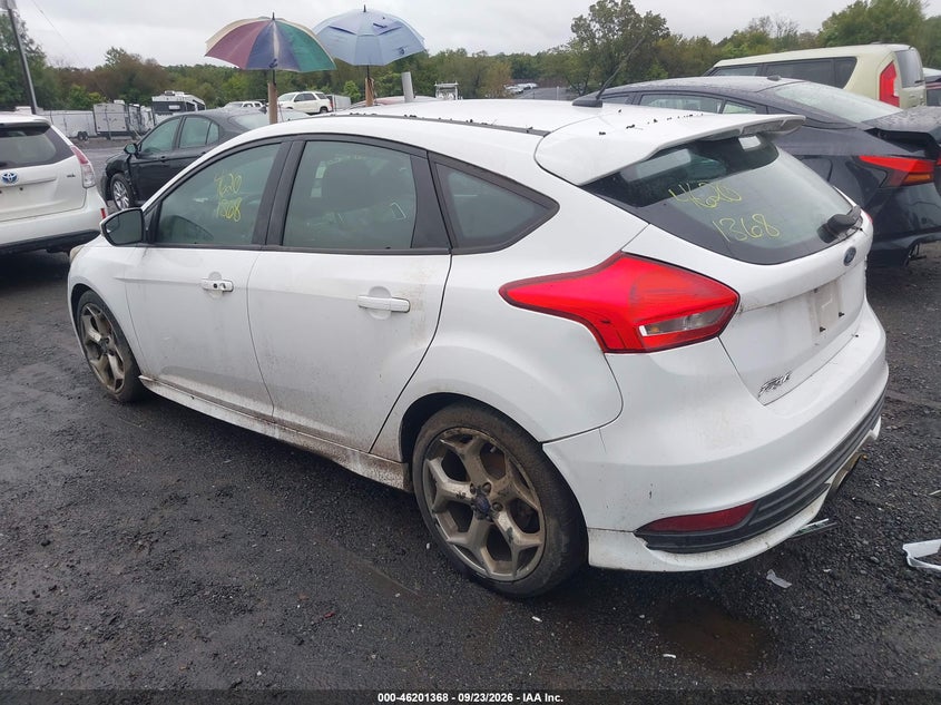 Vin: 1fadp3l91gl250175, lot: 46701280, ford focus st 20163