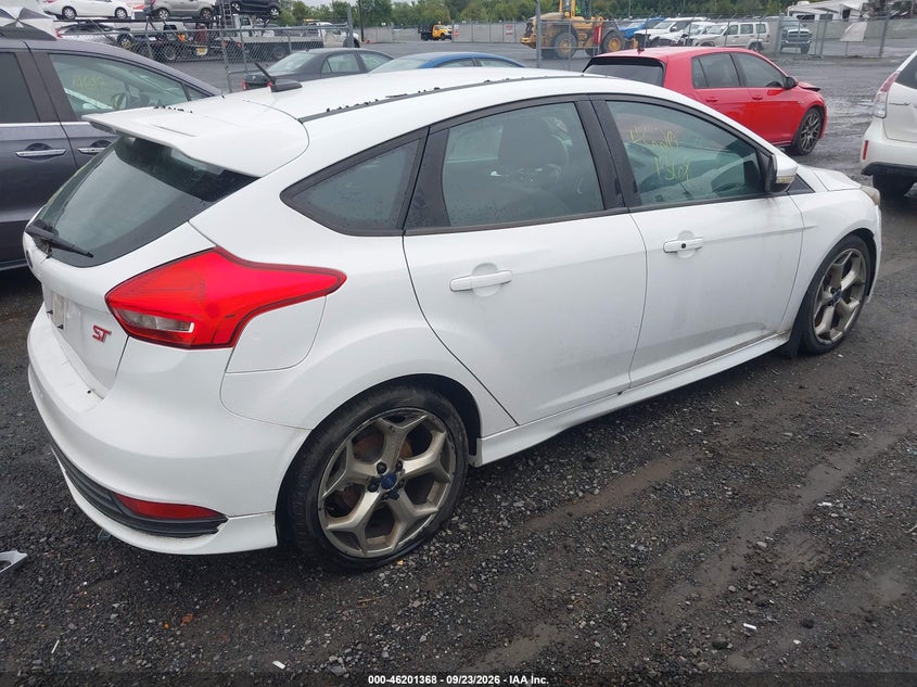 Vin: 1fadp3l91gl250175, lot: 46701280, ford focus st 20164