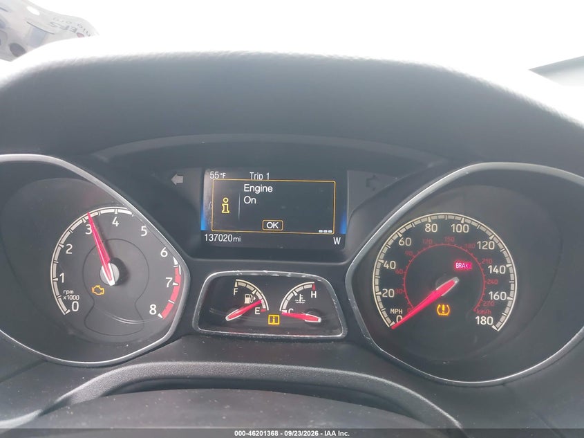 FORD FOCUS ST 2016 VIN 1FADP3L91GL250175