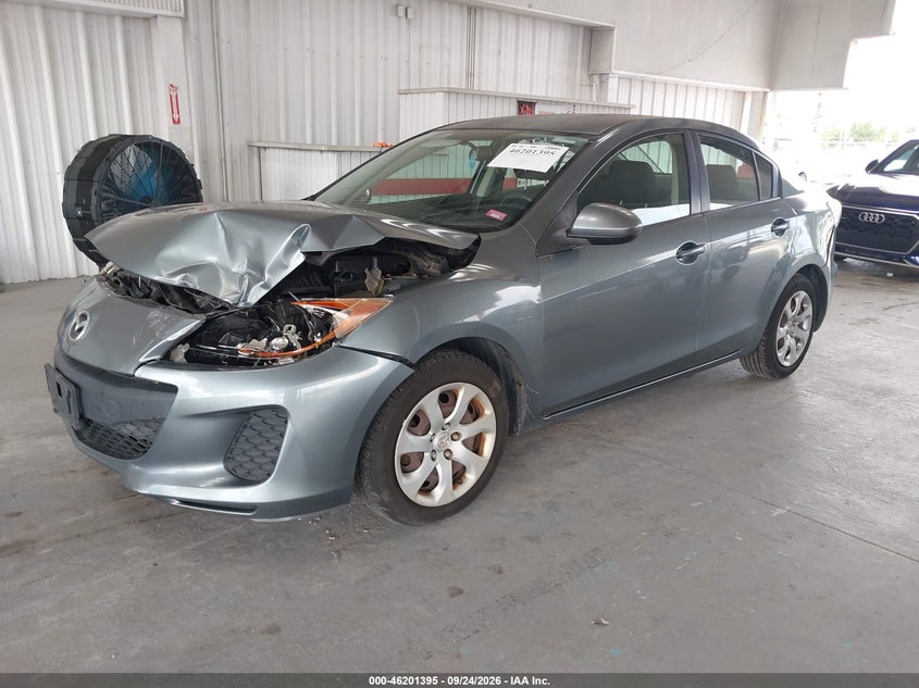 Vin: jm1bl1ug9c1539180, lot: 46701307, mazda mazda3 i sport 20122