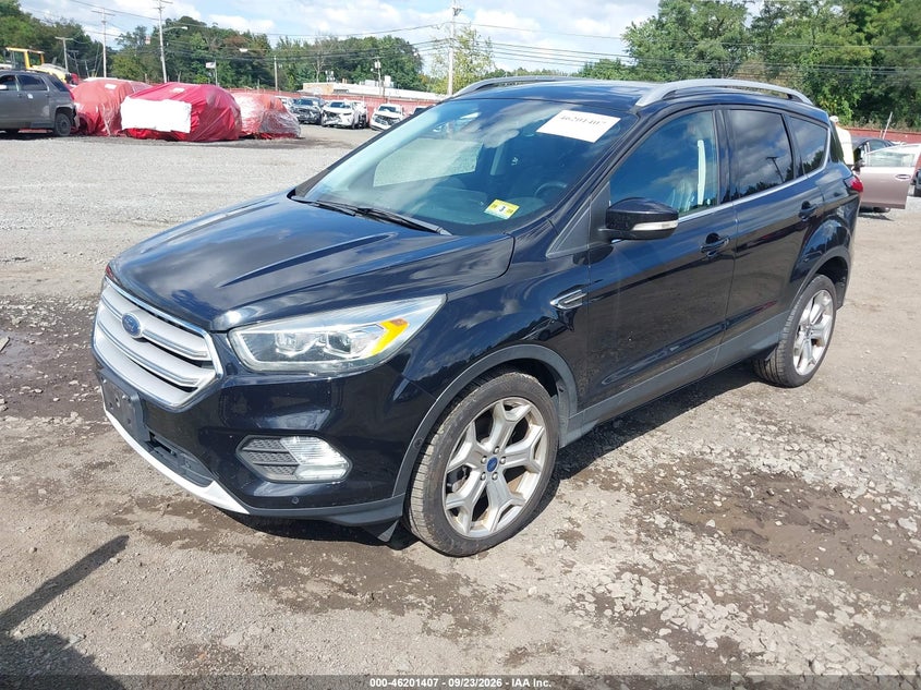Vin: 1fmcu9j96kub42007, lot: 46701319, ford escape titanium 20192