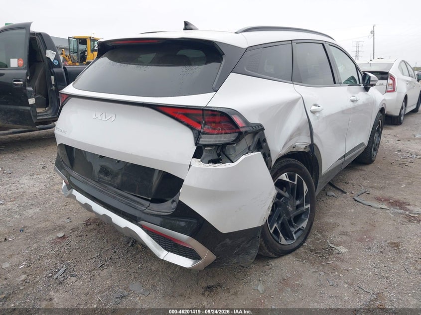 Vin: 5xyk53df9sg291007, lot: 46701331, kia sportage sx-prestige 20254