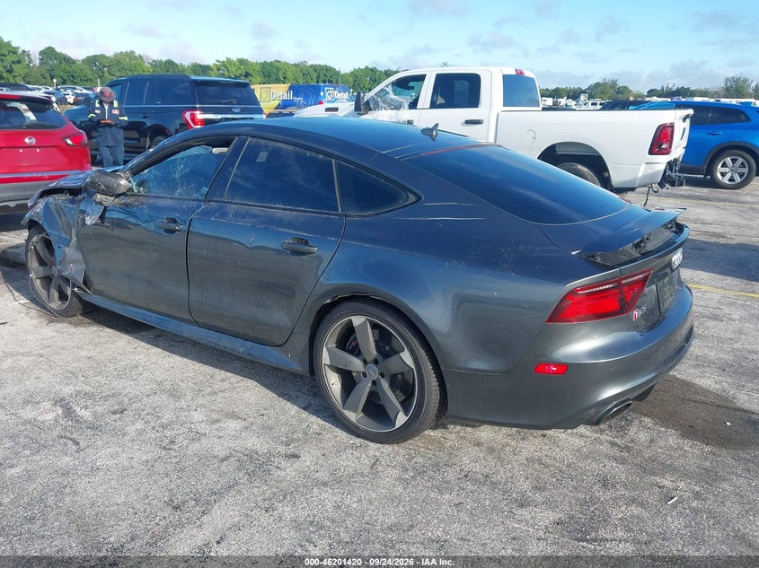 Vin: wuawrafc4hn900571, lot: 46701332, audi rs 7 4.0t performance prestige 20173
