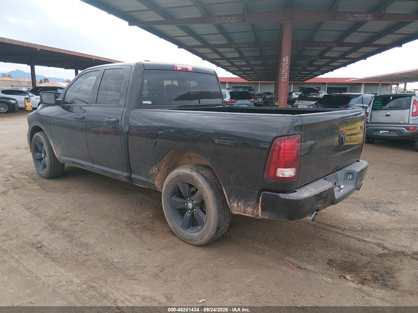 Vin: 1c6rr6ftxes237261, lot: 46701346, ram 1500 express 20143