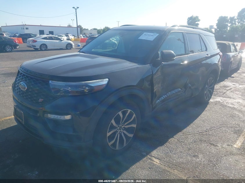 Vin: 1fm5k8gc2lgb64310, lot: 46701379, ford explorer st 20202