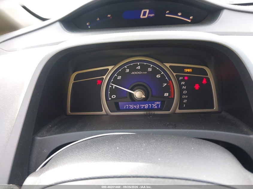 HONDA CIVIC SDN 2009 VIN 1HGFA16909L005683