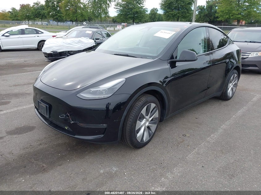 2023 Tesla Model Y, Затоплення, IAAI, VIN 7SAYGDEE2PA185965 — фото 2