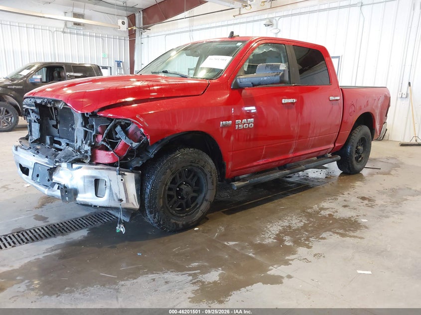 Vin: 3c6rr7lt1hg506723, lot: 46701413, ram 1500 big horn  4x4 5'7 box 20172