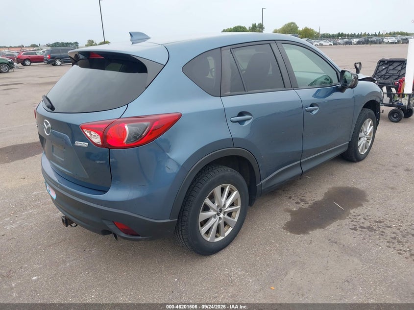 Vin: jm3ke2cy8f0456786, lot: 46701418, mazda cx-5 touring 20154