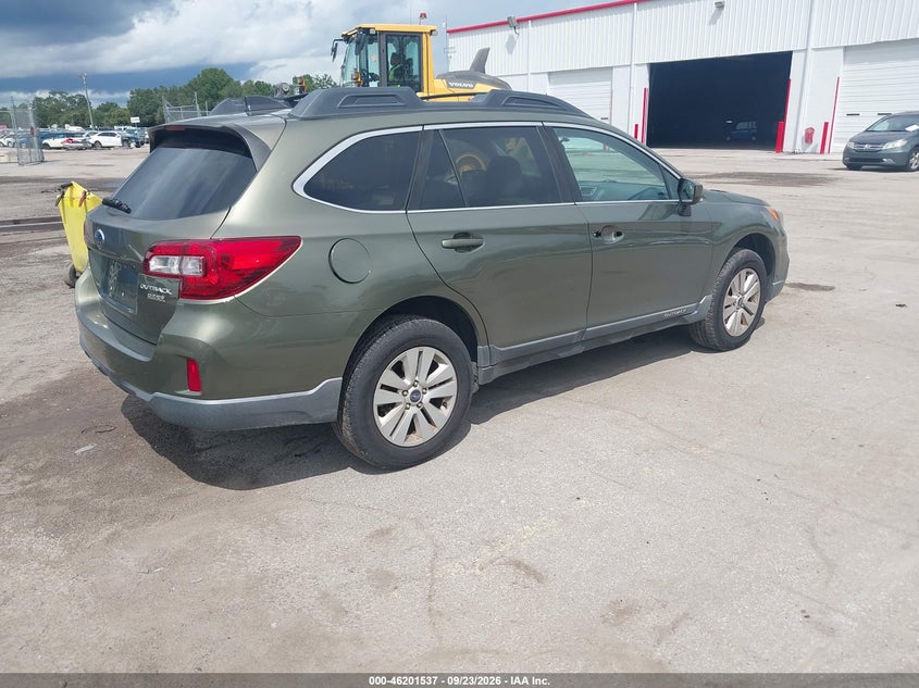 Vin: 4s4bsacc3h3350436, lot: 46701449, subaru outback 2.5i premium 20174