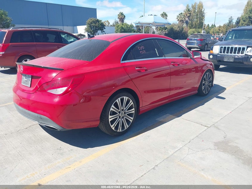 Vin: wddsj4eb4kn742419, lot: 46701478, mercedes-benz cla 250 20194
