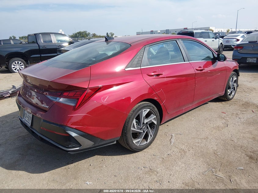 Vin: kmhlp4dg4su959254, lot: 46701488, hyundai elantra limited 20254