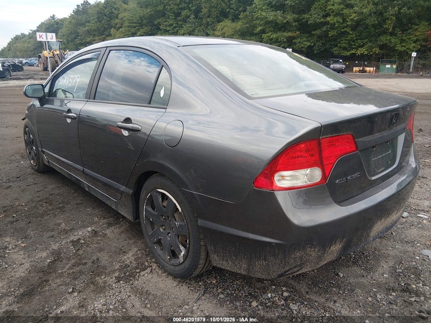 Vin: 19xfa1e51be015392, lot: 46701491, honda civic sdn lx 20113