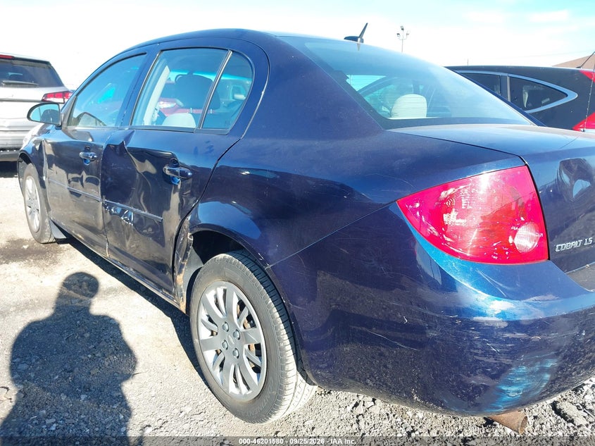 CHEVROLET COBALT 2009 VIN 1G1AS58H797105704