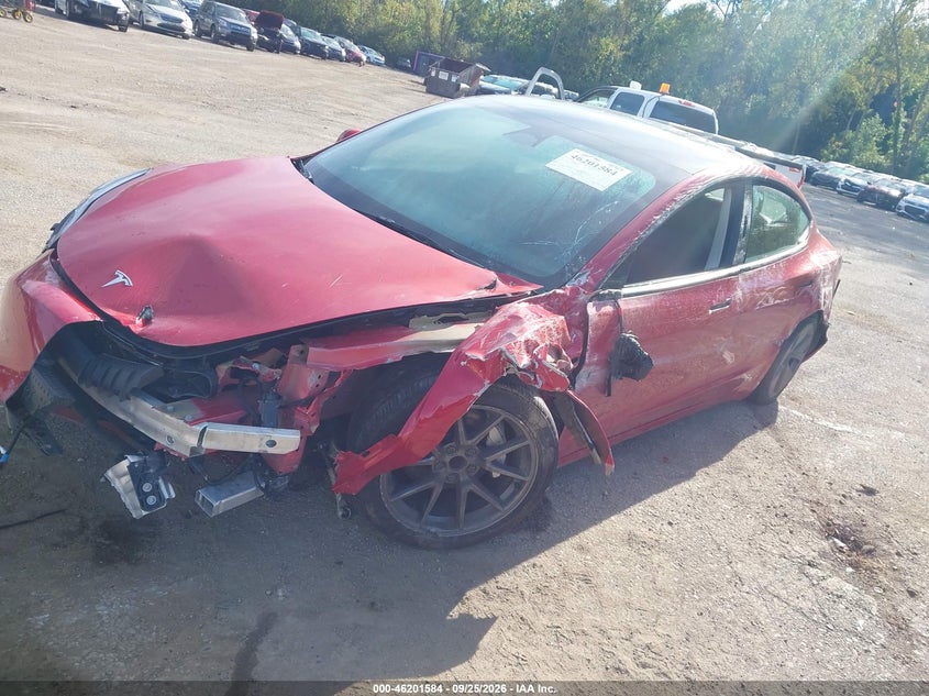 Vin: 5yj3e1ea3pf438092, lot: 46701496, tesla model 3 rear-wheel drive 20232