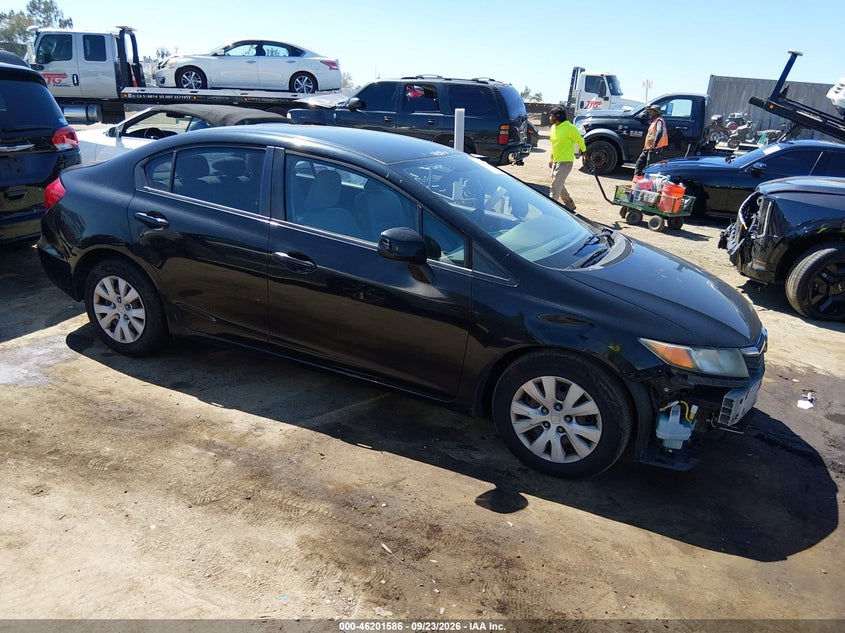 Vin: 19xfb2f54ce327130, lot: 46701498, honda civic sdn lx 2012 img_1