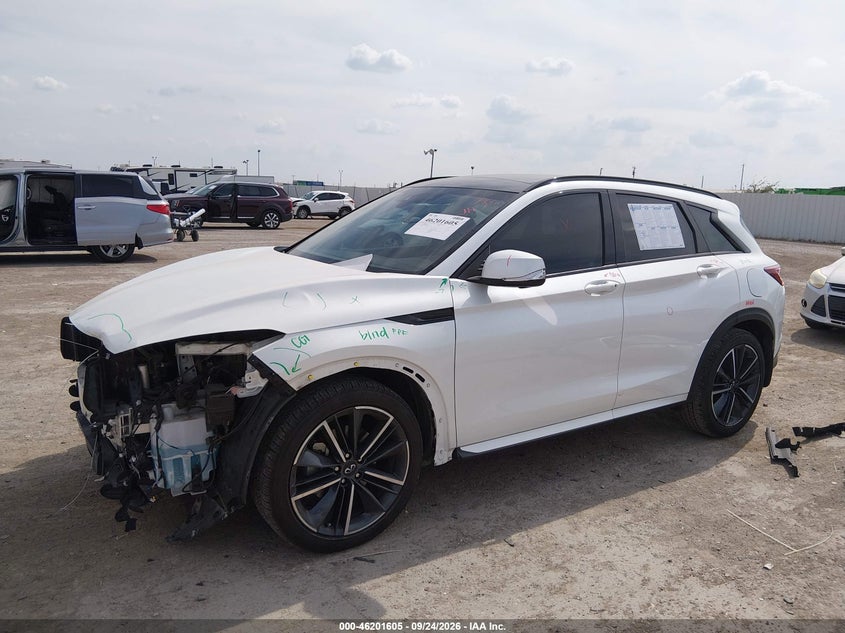 Vin: 3pcaj5fa5rf112063, lot: 46701517, infiniti qx50 sport 20242