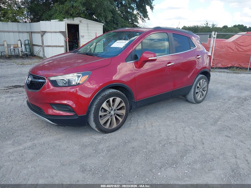 Vin: kl4cjasb3kb803854, lot: 46701534, buick encore fwd preferred 20192