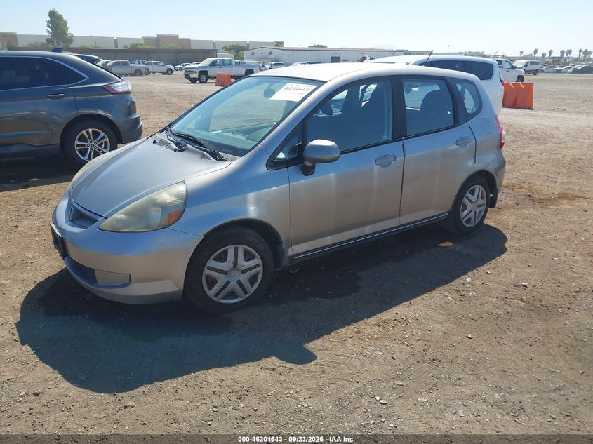 2008 Honda Fit, Обычный износ, IAAI, VIN JHMGD37498S012563 — фото 2