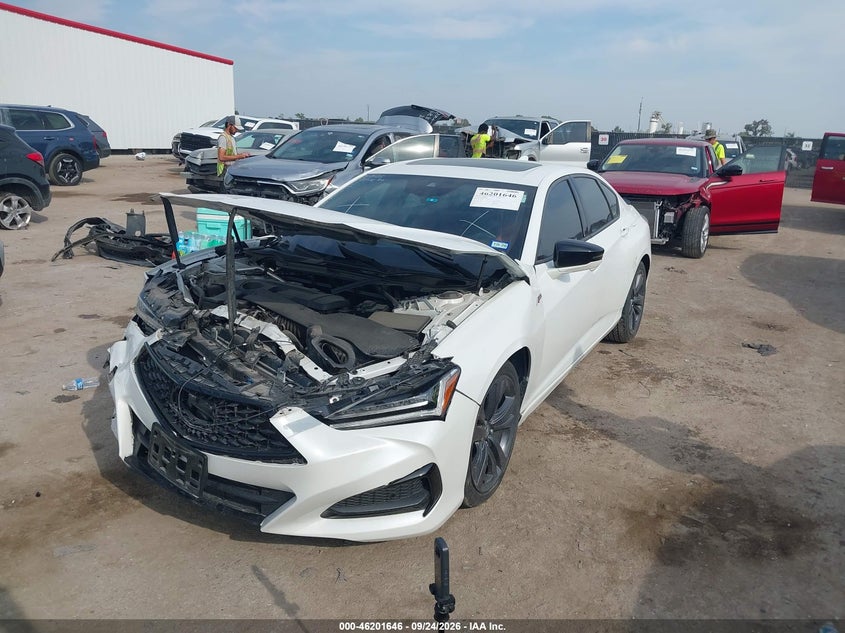Vin: 19uub5f5xpa000492, lot: 46701558, acura tlx a-spec package 20232