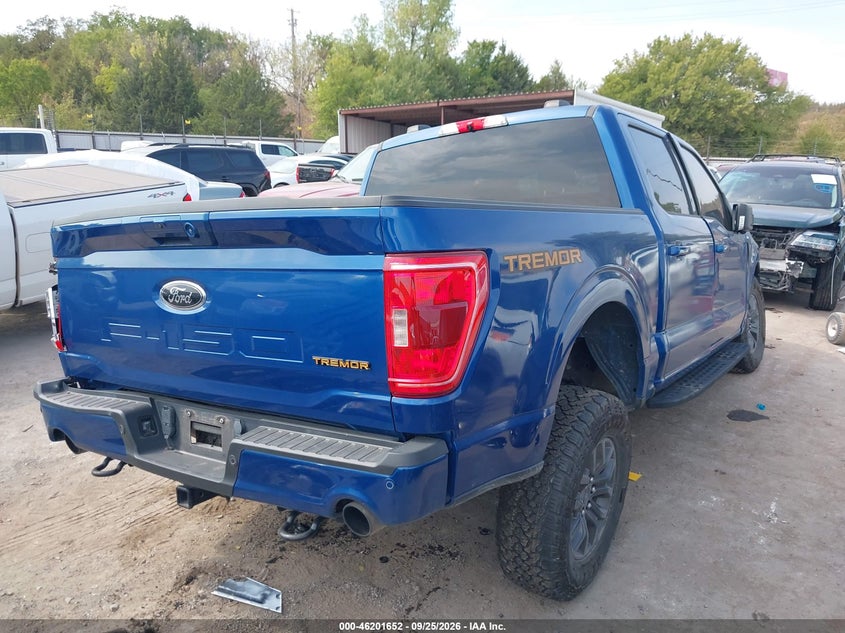 Vin: 1ftew1e87nfb88173, lot: 46701564, ford f-150 tremor 20224