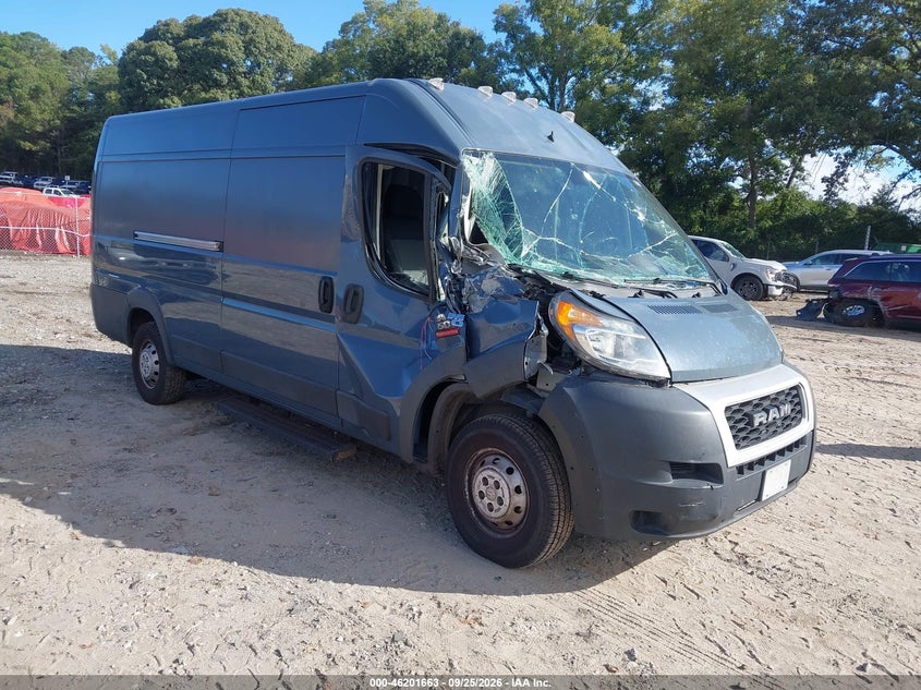 Vin: 3c6urvjg3ke542002, lot: 46701575, ram promaster cargo van high roof 2019 img_1