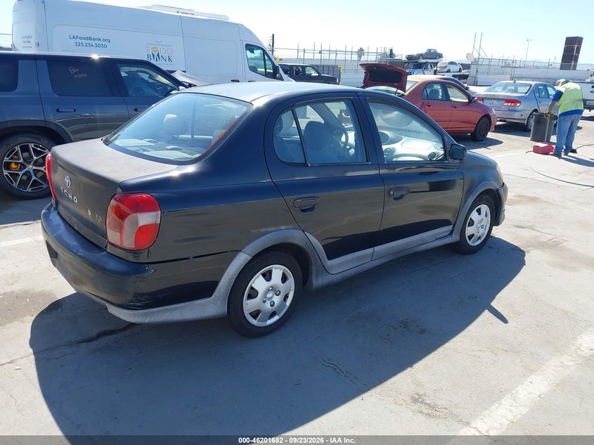 TOYOTA ECHO 2001 VIN JTDBT123610188120