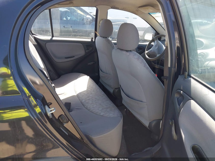 TOYOTA ECHO 2001 VIN JTDBT123610188120