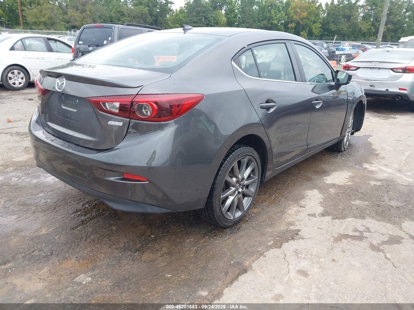 Vin: 3mzbn1w30jm226603, lot: 46701595, mazda mazda3 grand touring 20184