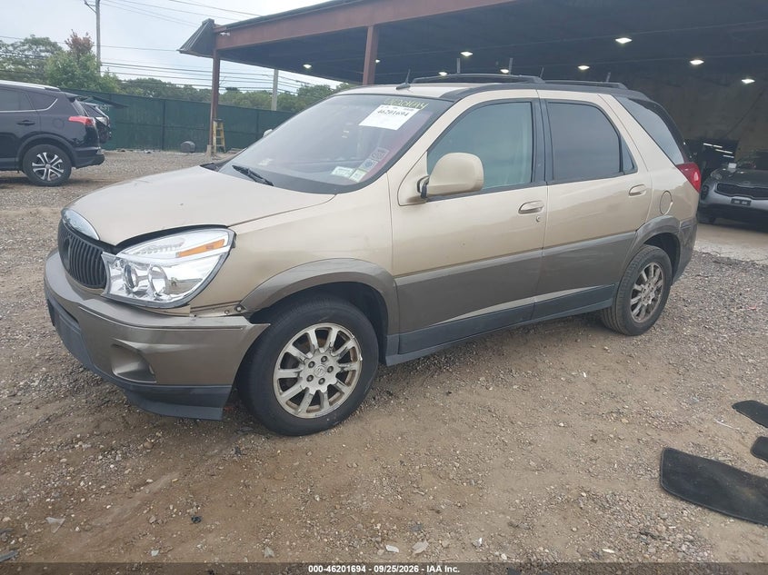2005 Buick Rendezvous, Левый бок, IAAI, VIN 3G5DA03EX5S532353 — фото 2