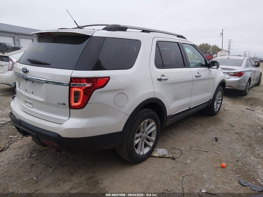 Vin: 1fm5k8d89ega58939, lot: 46701608, ford explorer xlt 20144