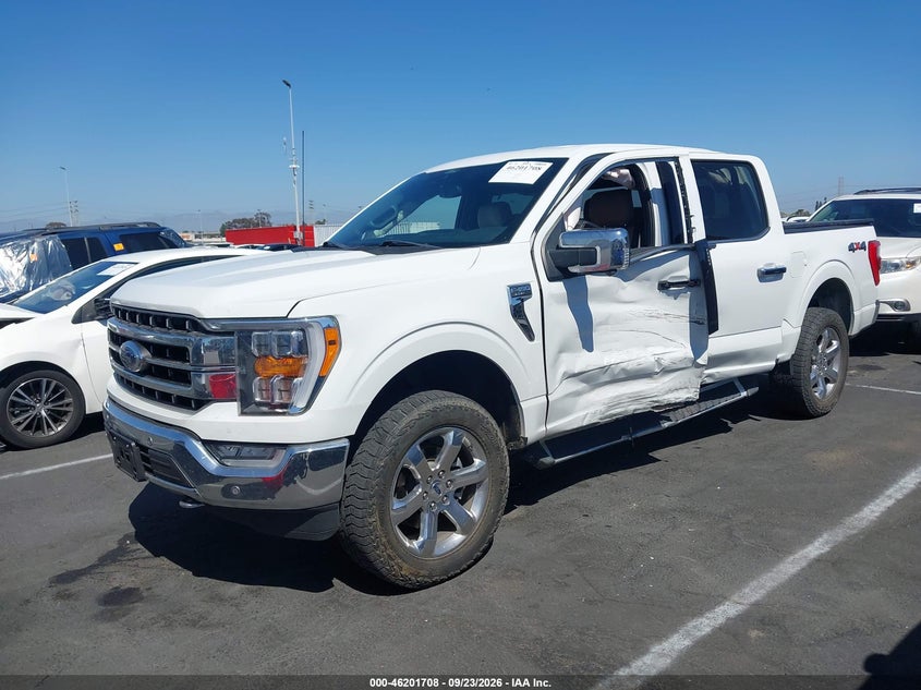 Vin: 1ftfw1e52nfa41687, lot: 46701620, ford f-150 lariat 20222