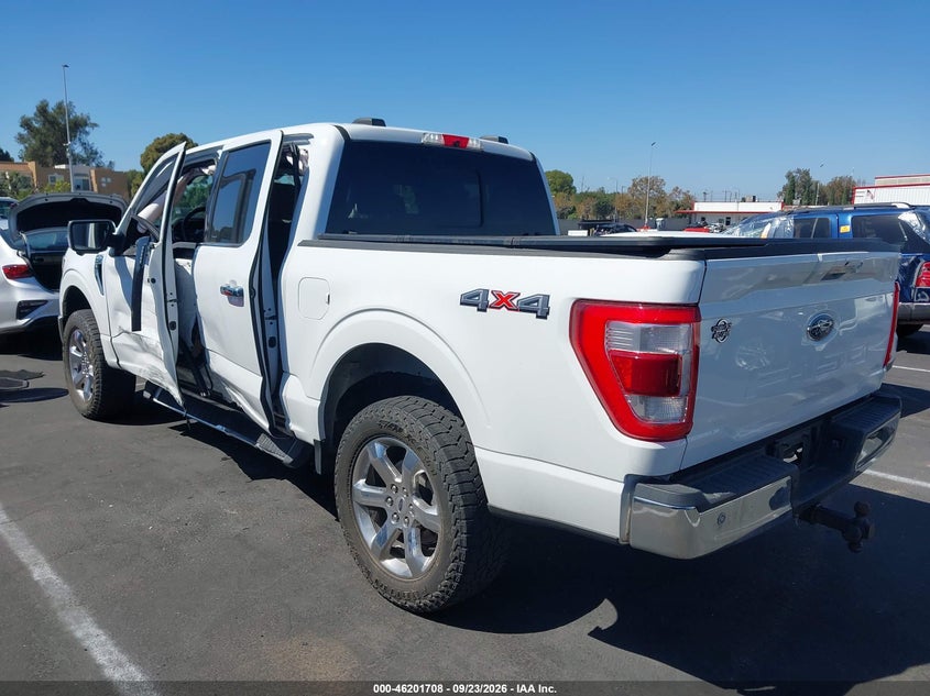 Vin: 1ftfw1e52nfa41687, lot: 46701620, ford f-150 lariat 20223