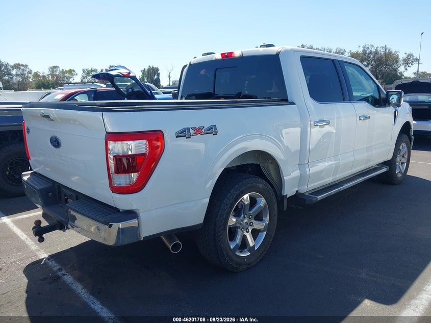 Vin: 1ftfw1e52nfa41687, lot: 46701620, ford f-150 lariat 20224
