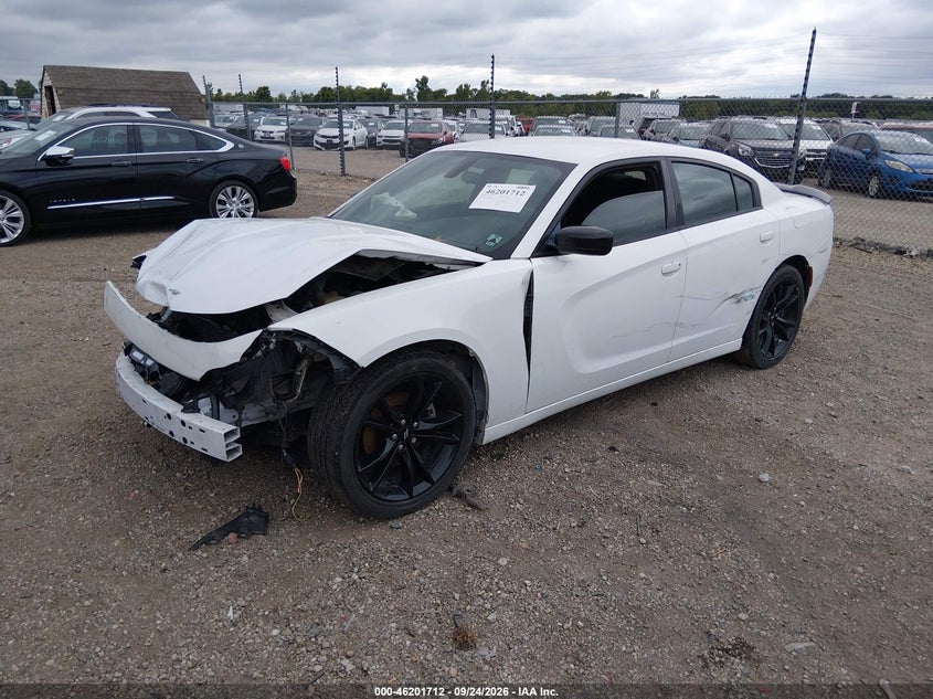 Vin: 2c3cdxbg5jh186379, lot: 46701623, dodge charger sxt rwd 20182