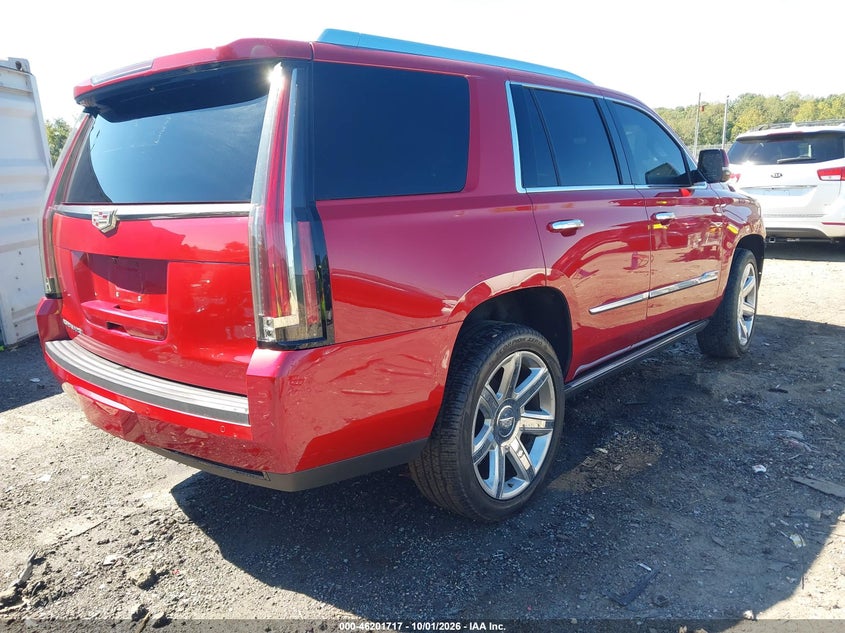 Vin: 1gys4nkj9fr535598, lot: 46701629, cadillac escalade premium 20154