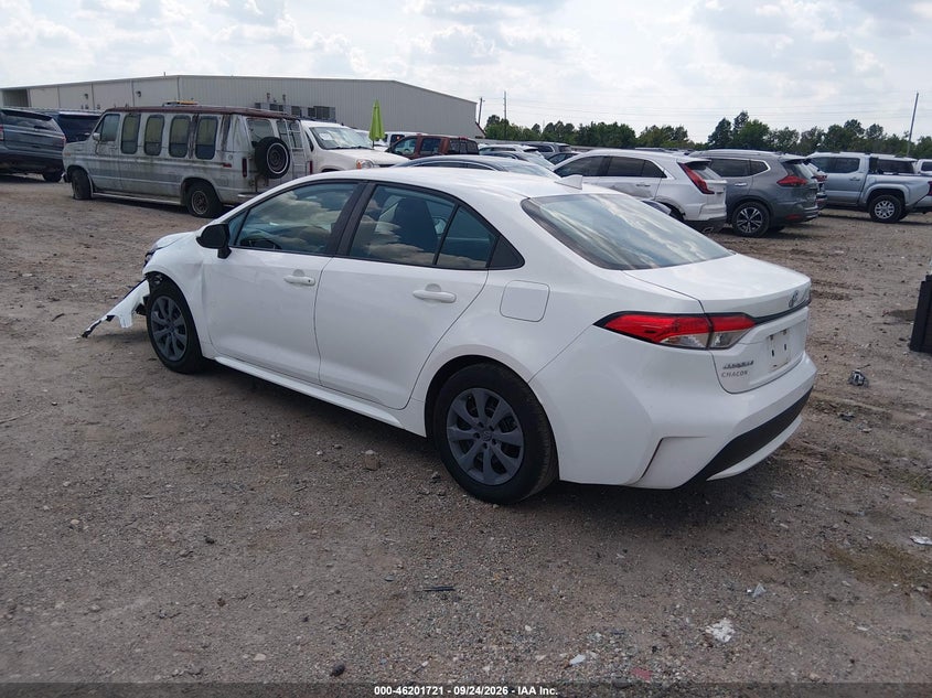 Vin: 5yfepmaexnp279084, lot: 46701633, toyota corolla le 20223
