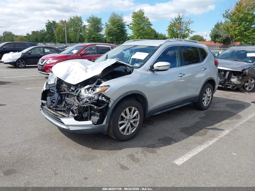 Vin: knmat2mv6lp502682, lot: 46701641, nissan rogue sv intelligent awd 20202