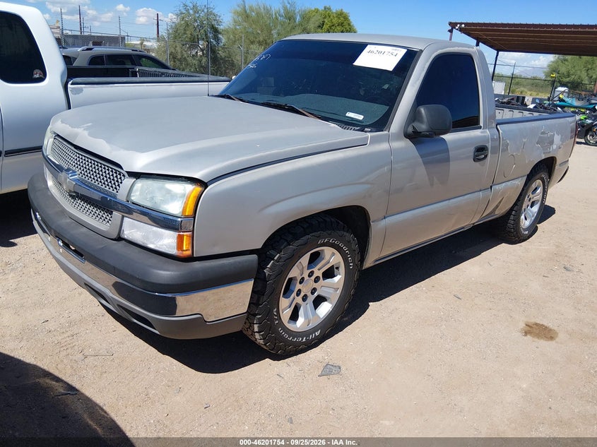 2004 Chevrolet Silverado, Звичайний знос, IAAI, VIN 1GCEC14V94Z163787 — фото 2