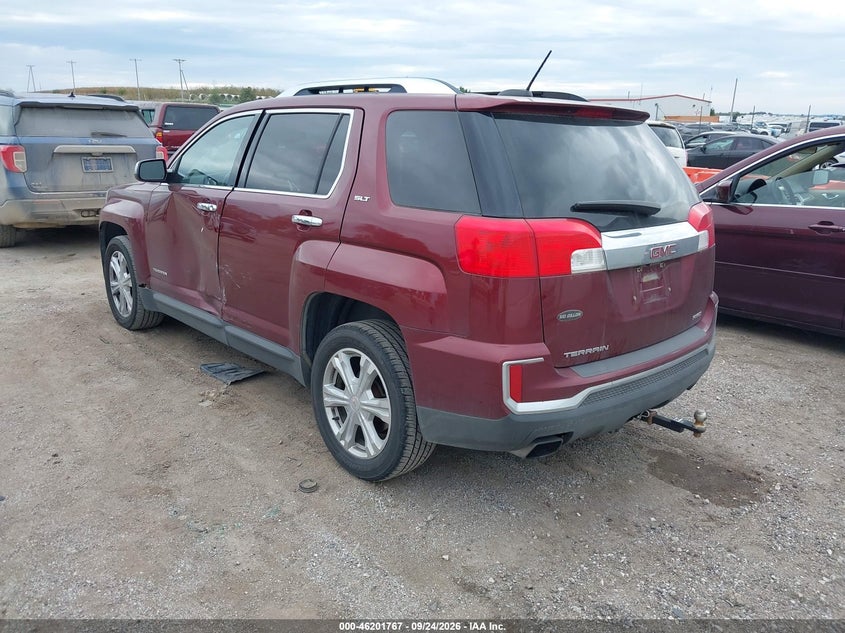 Vin: 2gkflue33g6130324, lot: 46701679, gmc terrain slt 20163