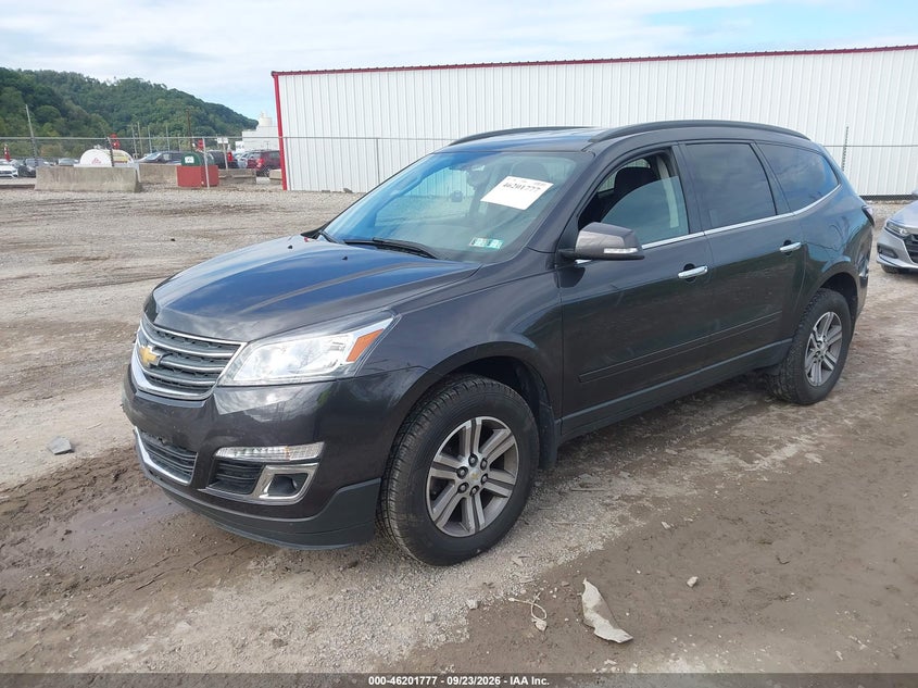 Vin: 1gnkrgkd1gj196579, lot: 46701689, chevrolet traverse 1lt 20162