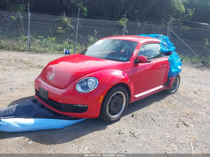 Vin: 3vwjp7at7cm622496, lot: 46701691, volkswagen beetle 2.5l 20122