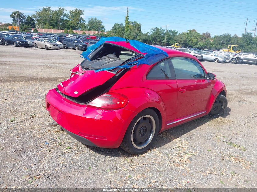 Vin: 3vwjp7at7cm622496, lot: 46701691, volkswagen beetle 2.5l 20124